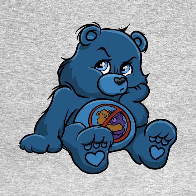 Self-Isolating Bear by Art of Chris Thompson